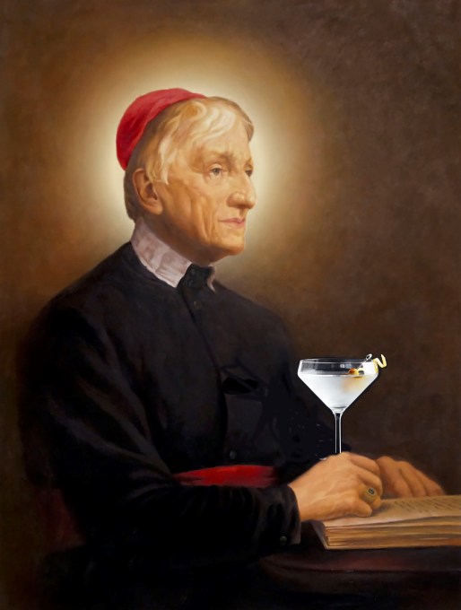 John Henry Newman photoshopped
